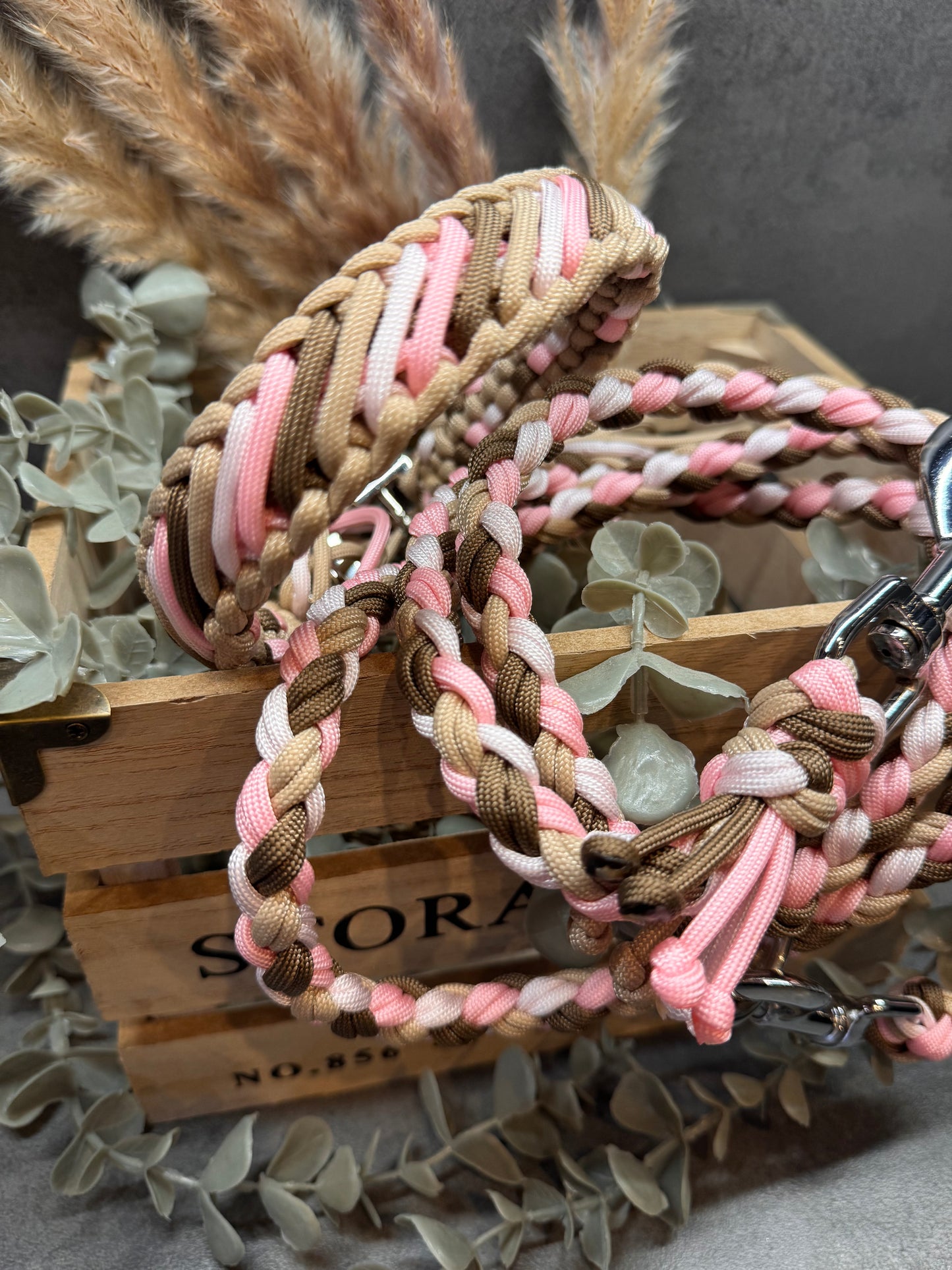 Paracordleine doppelt rund geflochten individuell erstellen