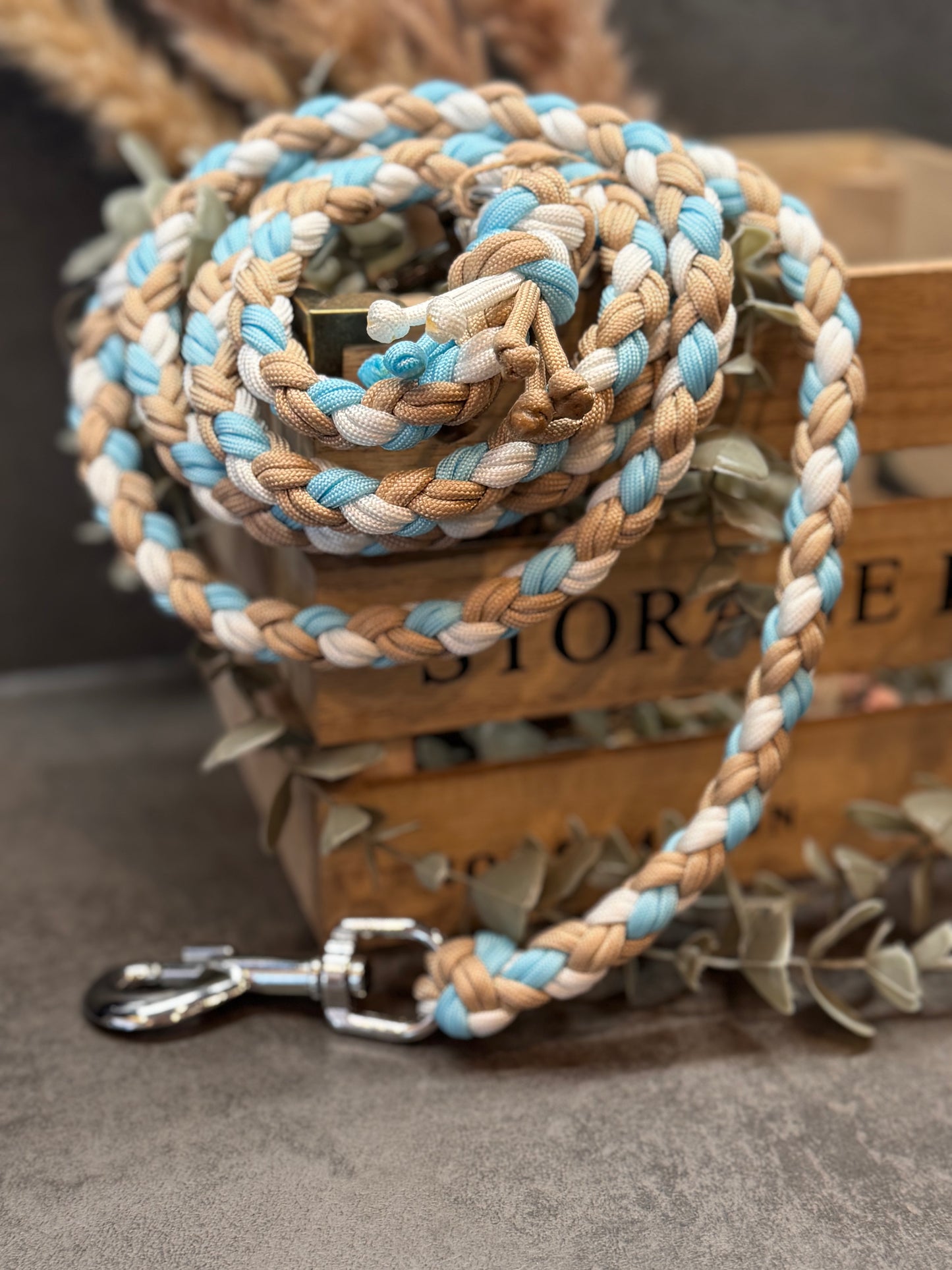 Paracordleine doppelt rund geflochten individuell erstellen