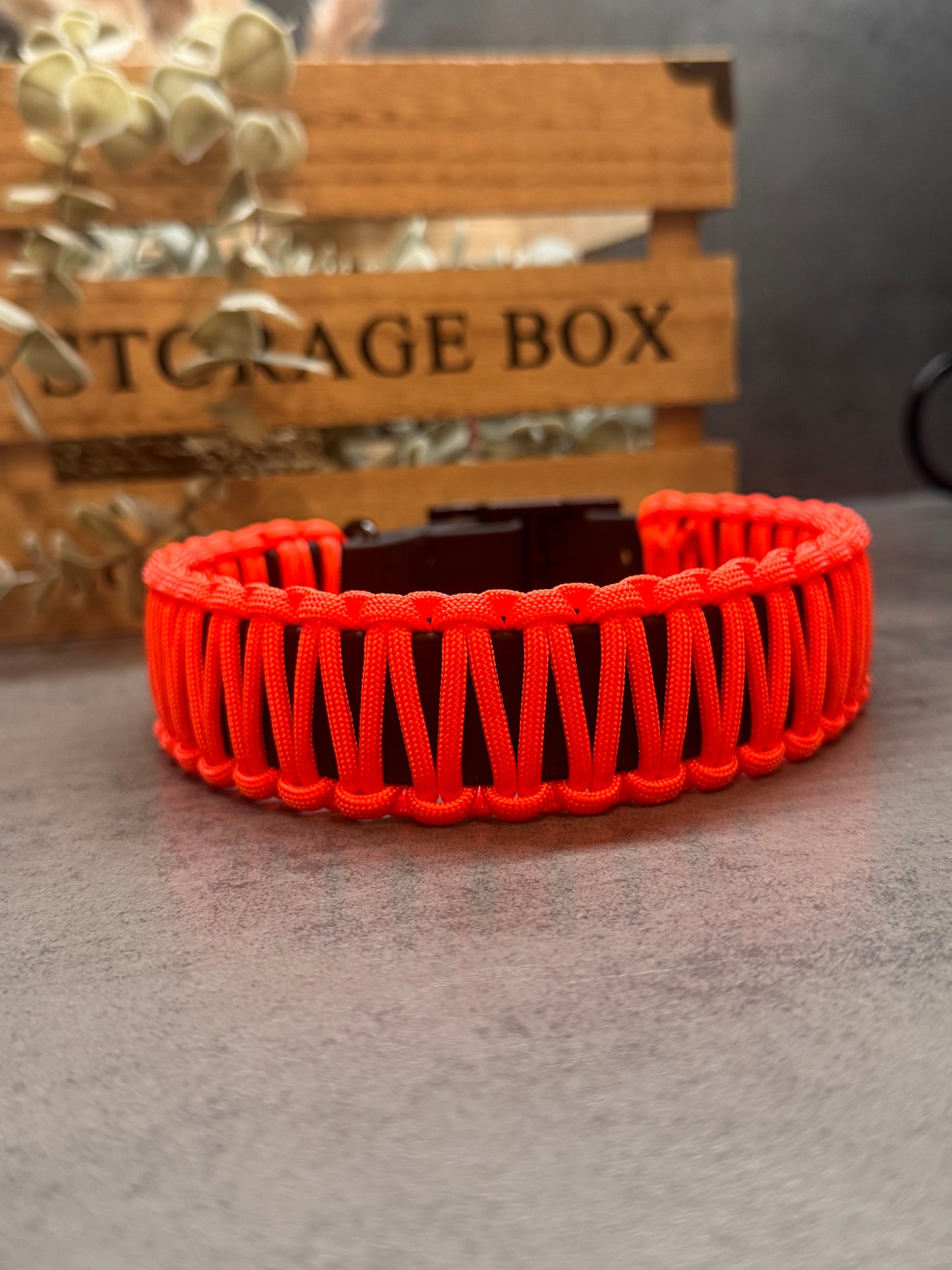 Biothane X Paracord Cobra 25mm Halsband individuell erstellen