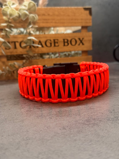 Biothane X Paracord Cobra 25mm Halsband individuell erstellen