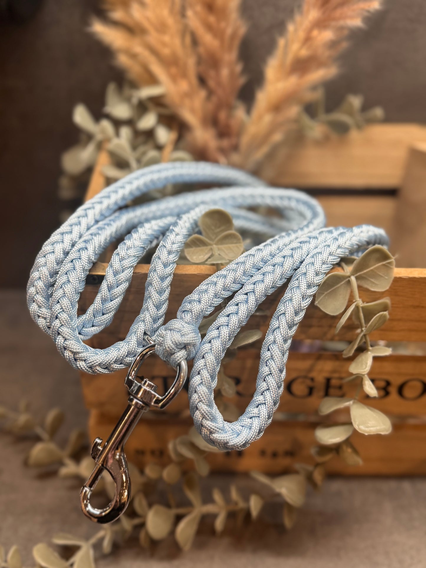 Paracordleine Herringbone Softblau